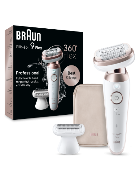SES9-030 3D Braun Silk•épil 9 Flex Epilaator