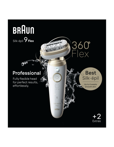SES9-011 3D Braun Silk•épil 9 Flex Epilaator