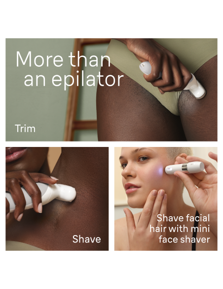 SES9-341 Braun Silk•épil 9 Epilaator + FS1000 Miniraseerija FACE