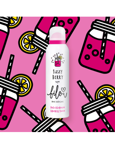 KAST 6 tk! Bilou dušivaht Fizzy Berry 200 ml