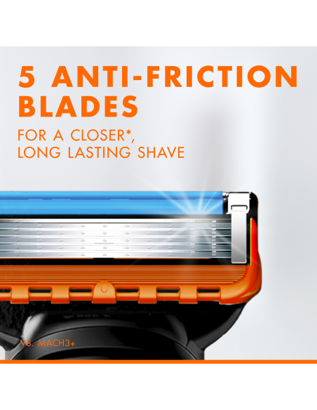 Gillette Fusion5 raseerija meestele + 1 vahetustera