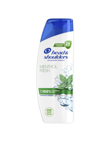 Head & Shoulders Šampoon Menthol Fresh, 250 ml