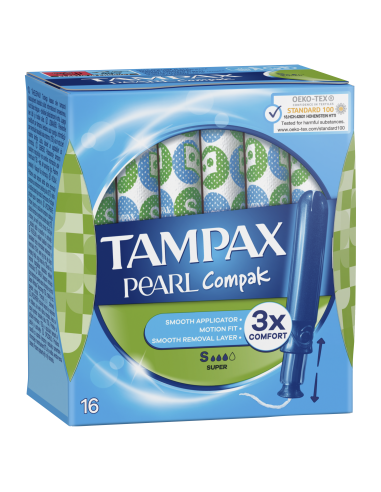 Tampax Compak Pearl Super Tampoonid...