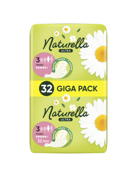 Naturella Ultra Maxi Size 3 Tiibadega Hügieenisidemed, 32 tk