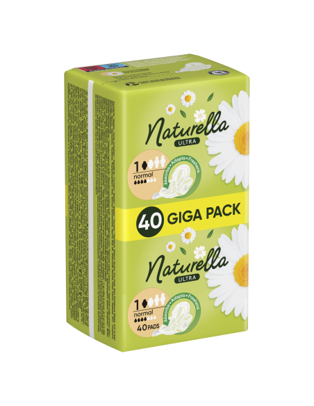 Naturella Ultra Normal Size 1 Tiibadega Hügieenisidemed, 40 tk