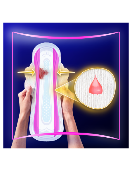 Always Ultra Secure Night Size 4 Hügieenisidemed Tiibadega, 36 tk