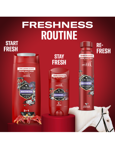 KAST 4 tk! Old Spice Night Panther meeste...