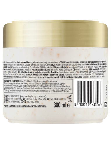 Pantene Hydration Glow Juuksemask, 300 ml