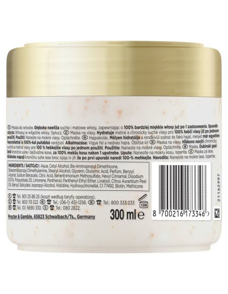 Pantene Hydration Glow Juuksemask, 300 ml