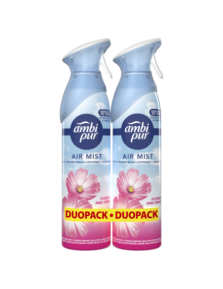 KAST 4 tk! Ambi Pur Flower & Spring õhuvärskendaja, 2 x 185 ml