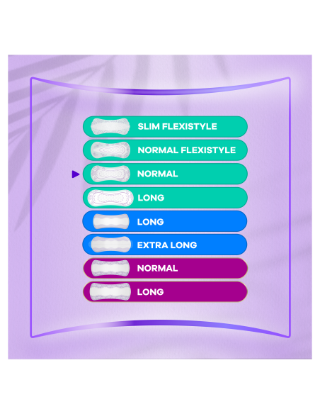 KAST 4 tk! Always Daily Fresh Normal Pesukaitsmed, 60 tk