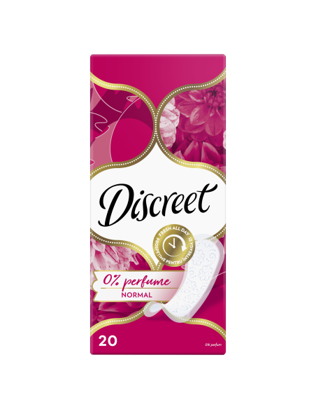 KAST 18 tk! Discreet 0% Normal Pesukaitsed, 20 tk