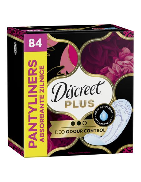 KAST 4 tk! Discreet Protective Odour Control Plus pesukaitsmed 84 tk