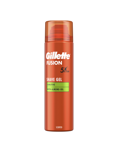 KAST 6 tk! Gillette Fusion raseerimisgeel Sensitive 200ml