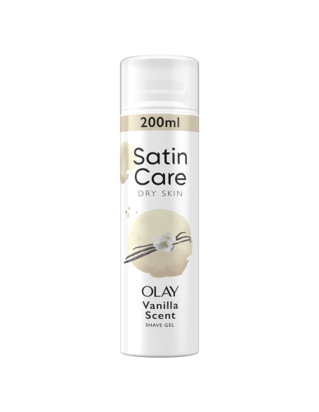 Gillette raseerimisgeel Satin Care Vanilla Olay 200 ml