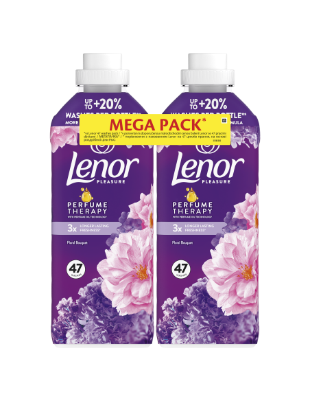 LENOR Pesuloputusvahend Floral Bouquet 2 x 987 ml (94 Pesukorda)