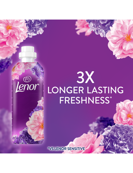 KAST 6 tk! LENOR Pesuloputusvahend Floral Bouquet 2 x 987 ml (94 Pesukorda)