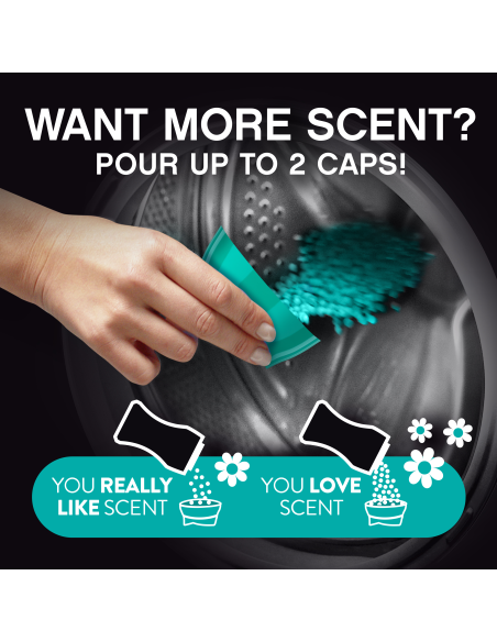 KAST 6 tk! LENOR Lõhnagraanulid Unstoppable Fresh 495 g (41 Pesukorda)