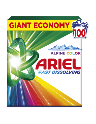Ariel Pesupulber Color, 5.5 kg, 100 Pesukorda