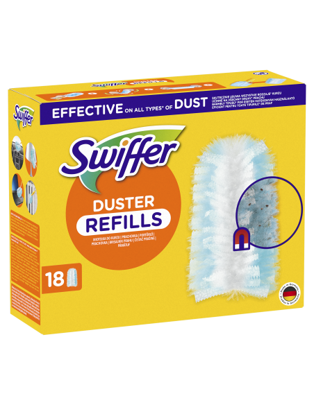 KAST 3 tk! Swiffer Duster varuharjad, 18 tk