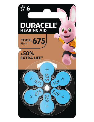 Duracell kuuldeaparaadile 675 6 tk