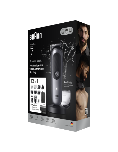AIO7560 Braun Trimmeri Komplekt 13in1 piirel
