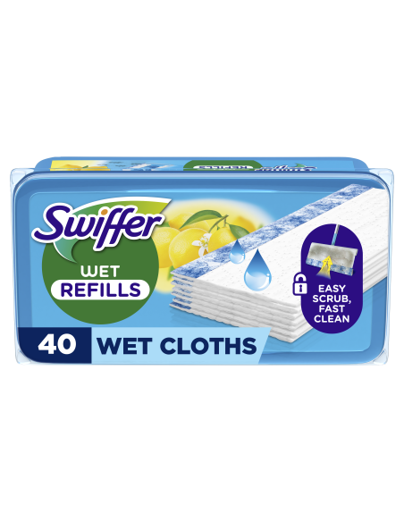 Swiffer Sweeper niisked põrandalapid, 40 tk