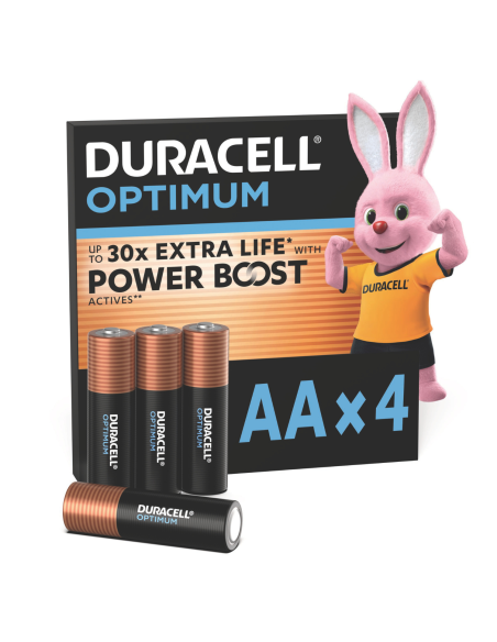 KAST 20 tk! Duracell Optimum AA 4 tk