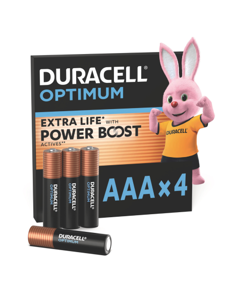 KAST 10 tk! Duracell Optimum AAA 4 tk