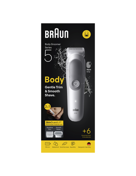 BG5550 Braun kehakarvade raseerimisseade (trimmer / piirel / pardel)
