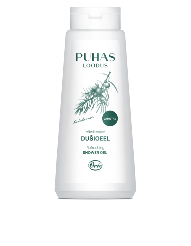 Puhas Loodus värskendav dušigeel kadakamari 500 ml