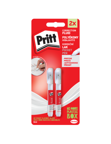 Pritt korrektuurpliiats Pocket Pen 2x8 ml
