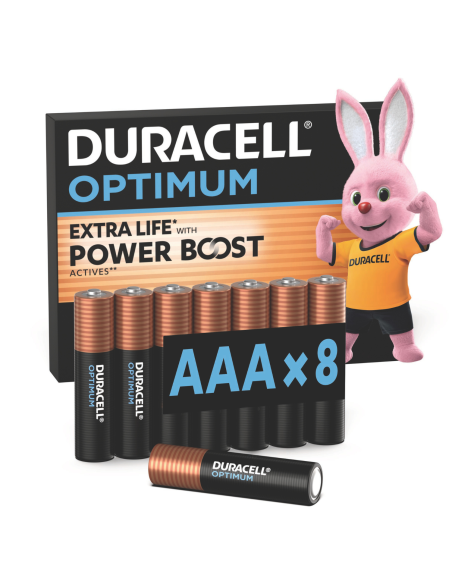 KAST 10 tk! Duracell Optimum AAA 8 tk