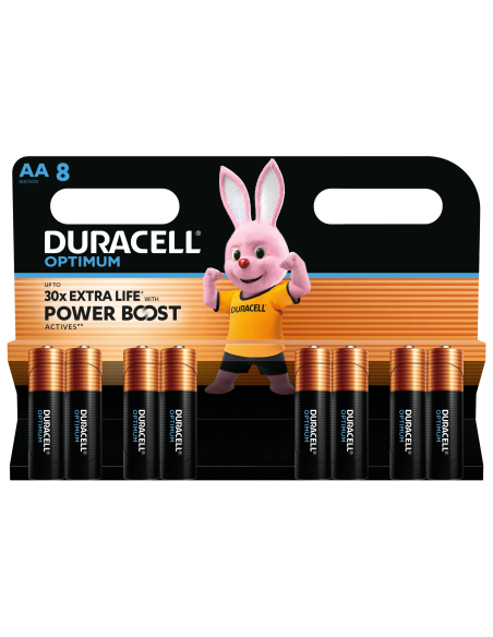 KAST 12 tk! Duracell Optimum AA 8tk.