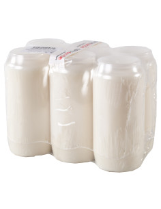 Õliküünal valge 72-96h 6tk