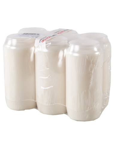 Õliküünal valge 72-96h 6tk