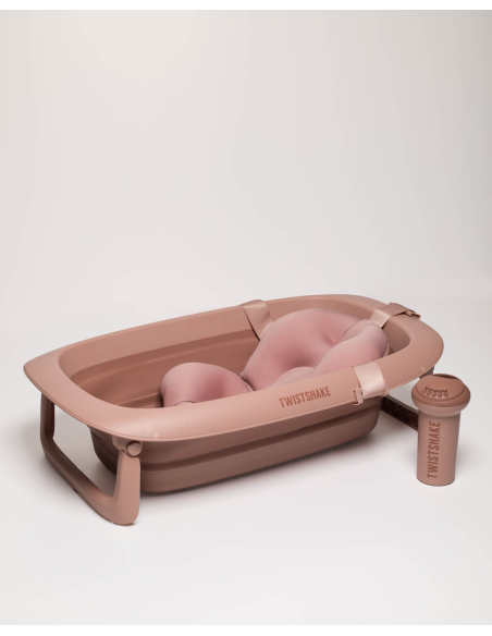 Twistshake vann, padi ja loputusnõu roosa