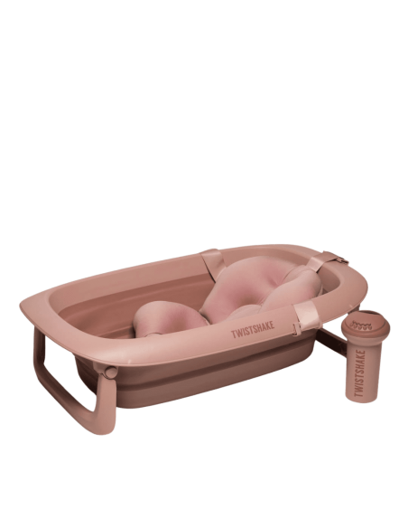 Twistshake vann, padi ja loputusnõu roosa