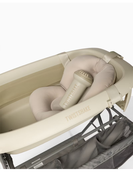 Twistshake vann, padi ja loputusnõu beež