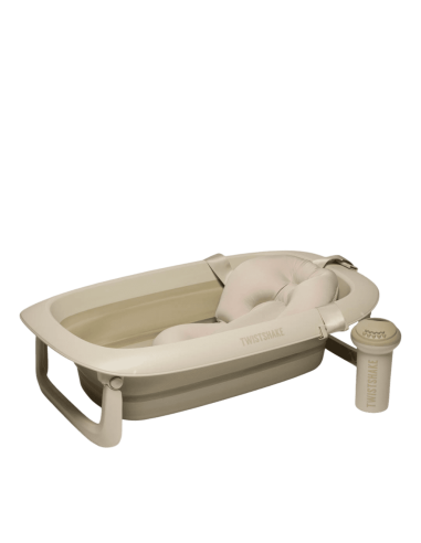 Twistshake vann, padi ja loputusnõu beež