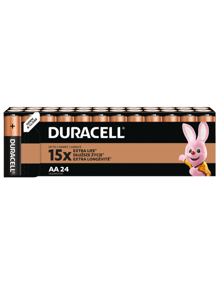 Duracell patarei AA/MN1500 24 tk