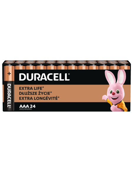 KAST 12 tk! Duracell patarei AAA/MN2400 24 tk