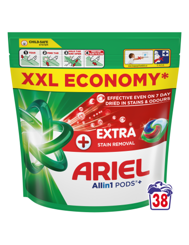 KAST 3 tk! Ariel All-in-1 PODS +Extra Clean...
