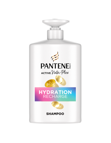 Pantene Pro-V Hydration Recharge Šampoon, 1000 ml