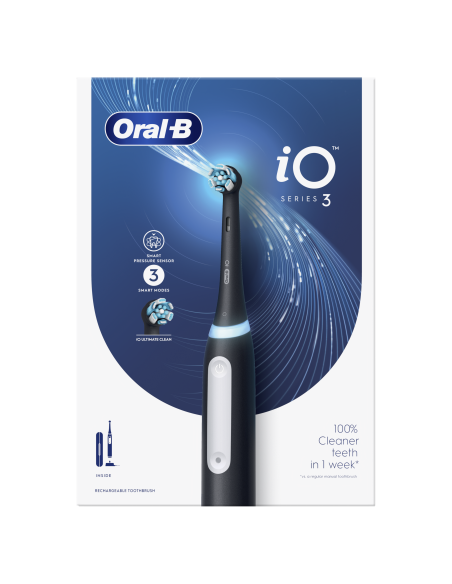 iOG3.1A6.0BK Oral-B iO3 elektriline hambahari Matt Black+TC