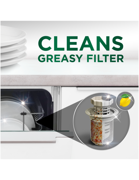 KAST 4 tk! Fairy Platinum All in One’i Nõudepesumasina Tabletid Lemon, 51 tk