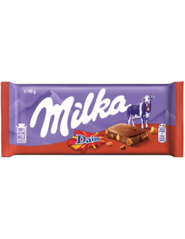 KAST 24 tk! Milka piimašokolaad Daim 90g