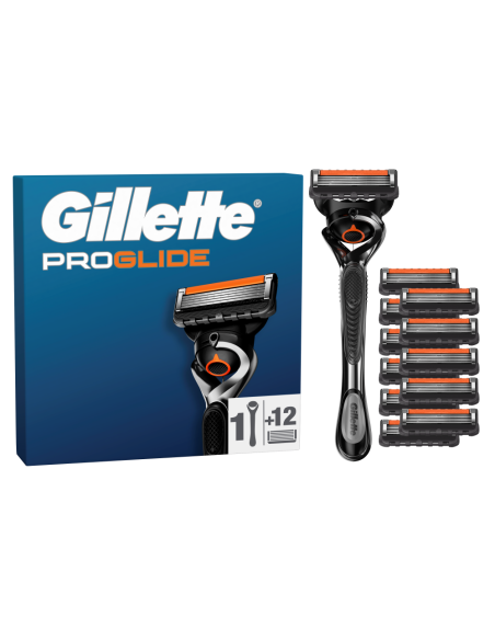 KAST 13 tk! Gillette Proglide raseerija meestele + 12 tera