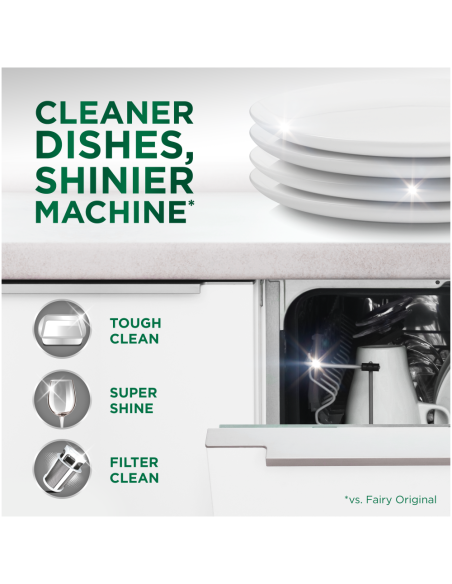 Fairy Platinum All in One’i nõudepesumasina tabletid Lemon 125 tk