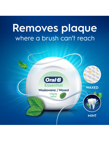 KAST 144 tk! Oral-B Essential Mint vahatatud...
